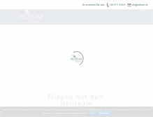 Tablet Screenshot of heliteam.de